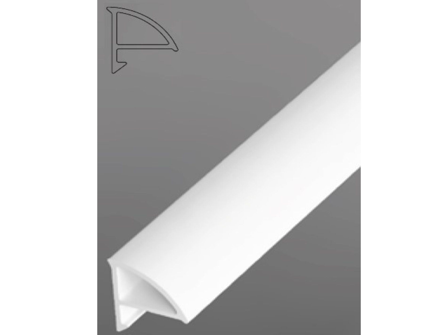 RAVAK XB441100001 Vízvető léc 6 / 1100 (fehér)