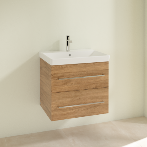 Villeroy & Boch A88900RH Avento 2fiókos fürdőszobai alsószekrény Kansas Oak