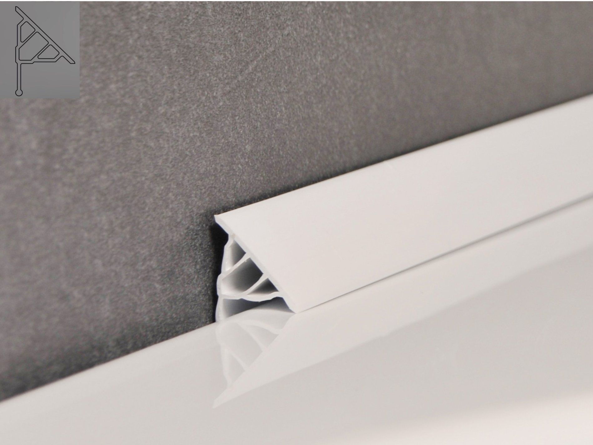 RAVAK XB451100001 Vízvető léc 10 / 1100 (fehér)