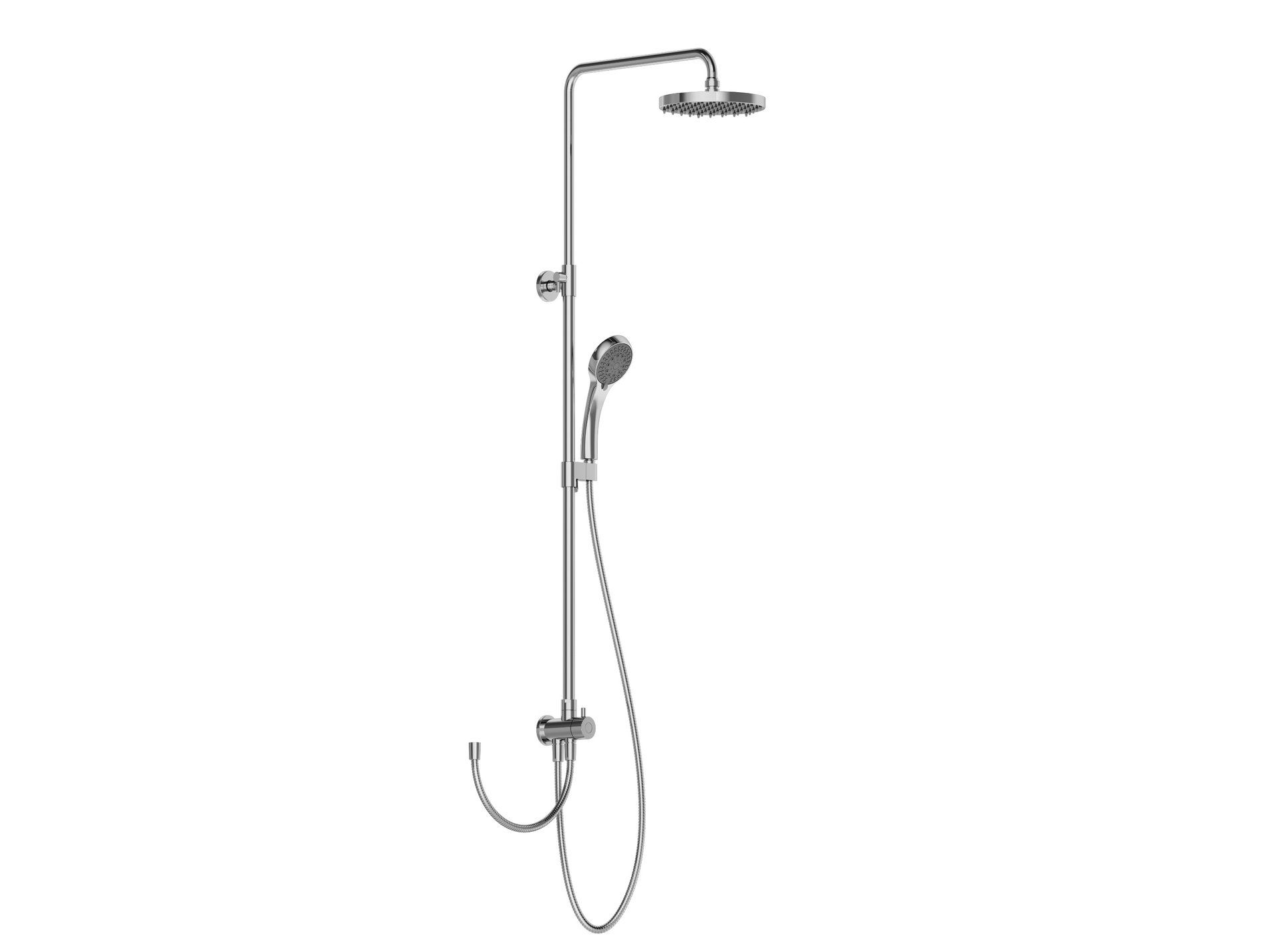 RAVAK X07P232 Zuhanyoszlop állítható fej- és kézizuhannyal DS 090.00CR, króm