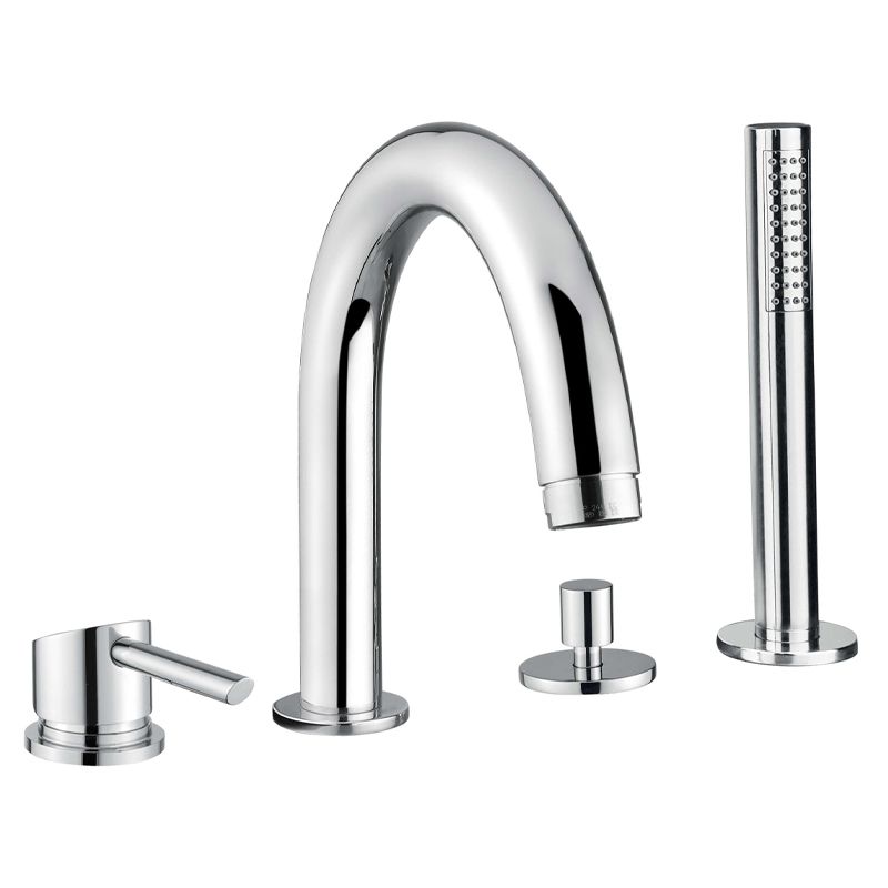 BUGNATESE 2155CR Bugnatese Smart Peremre szerelhető 4 üléses kádcsaptelep króm színben