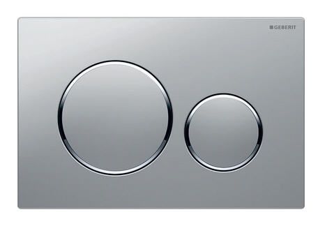 Geberit Sigma20 Wc nyomólap 115882JQ1 matt króm, tisztítást könnyítő bevonattal 115.882.JQ.1 sigma 20