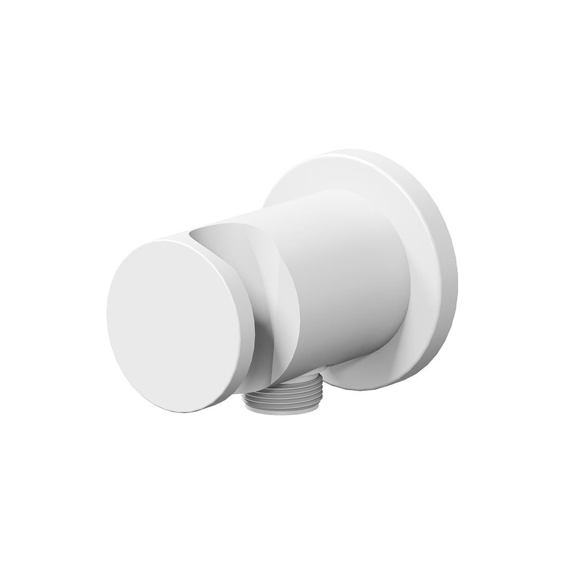 RAVAK X07P684 Fali kiállás integrált zuhanyrózsa tartóval 706.10WV, White Velvet