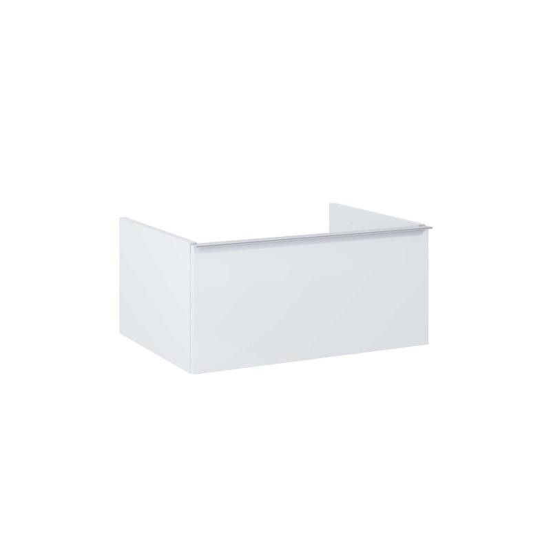 AREZZO design MONTEREY 60 cm-es alsószekrény 1 fiókkal Mf. fehér színben, szifonkivágás nélkül - AR-167087