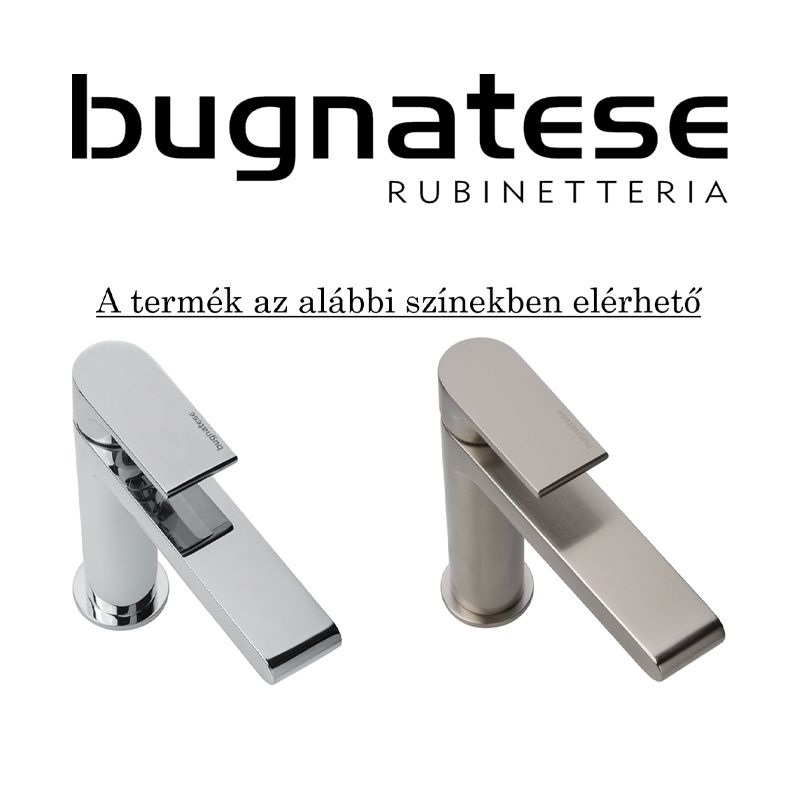 BUGNATESE 19261CR WELLNESS Szögletes zuhanyrúd szettel, szögletes zuhanyfejjel TETRIS; STONE csaptelepekhez króm színben