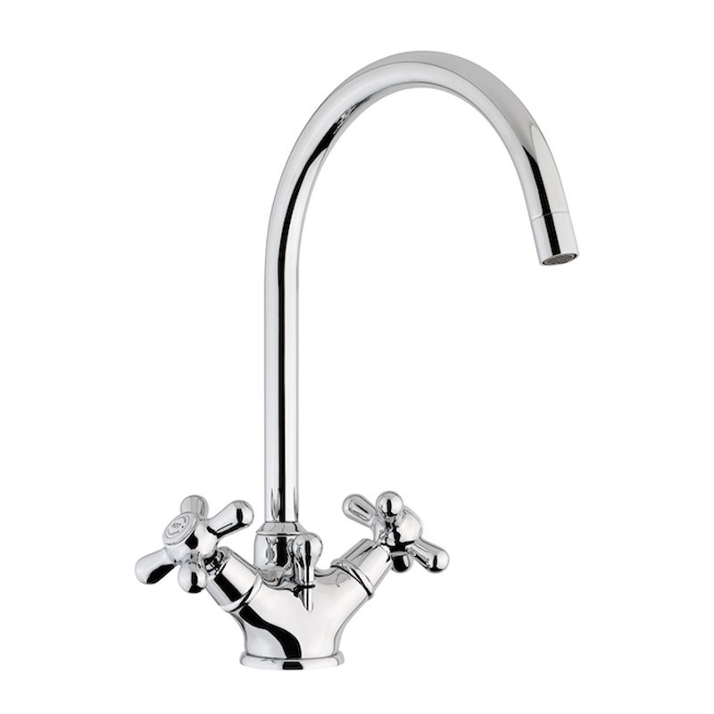 BUGNATESE 039BR Bugnatese Old'800 Magas mosdócsaptelep leeresztővel bronz színben