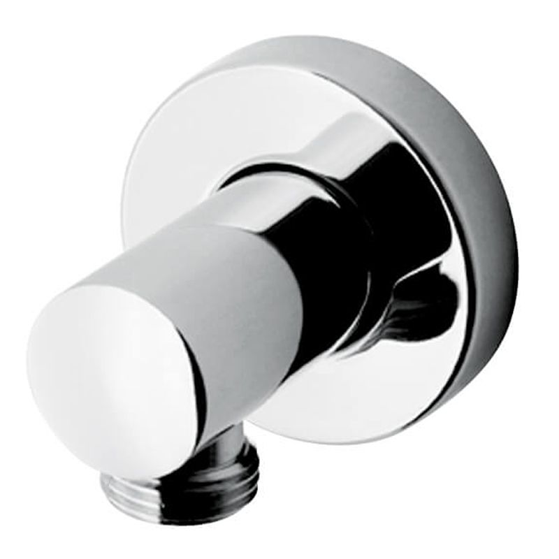 BUGNATESE 19255NS WELLNESS Gégecsőcsatlakozó minimalista szálcsiszolt nikkel  színben