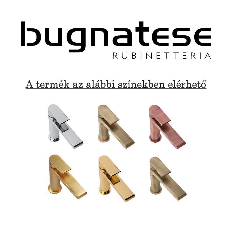 BUGNATESE 19712RA WELLNESS Zuhanyszett fali csatlakozással, 19150 zuhanyfejjel rame színben