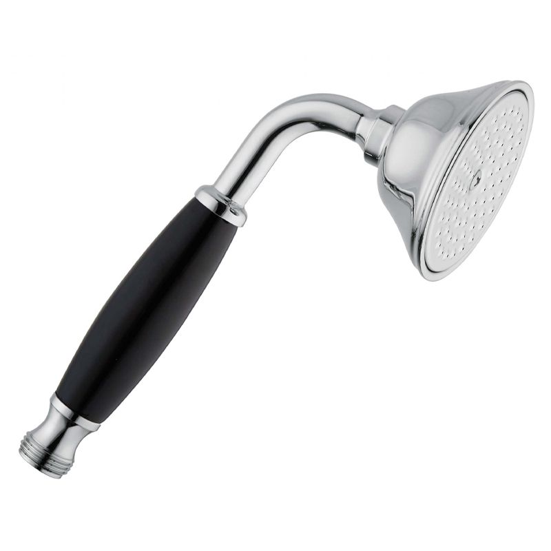 BUGNATESE 19744BR WELLNESS Kézi zuhanyfej fekete vagy fehér kerámia fogóval bronz színben