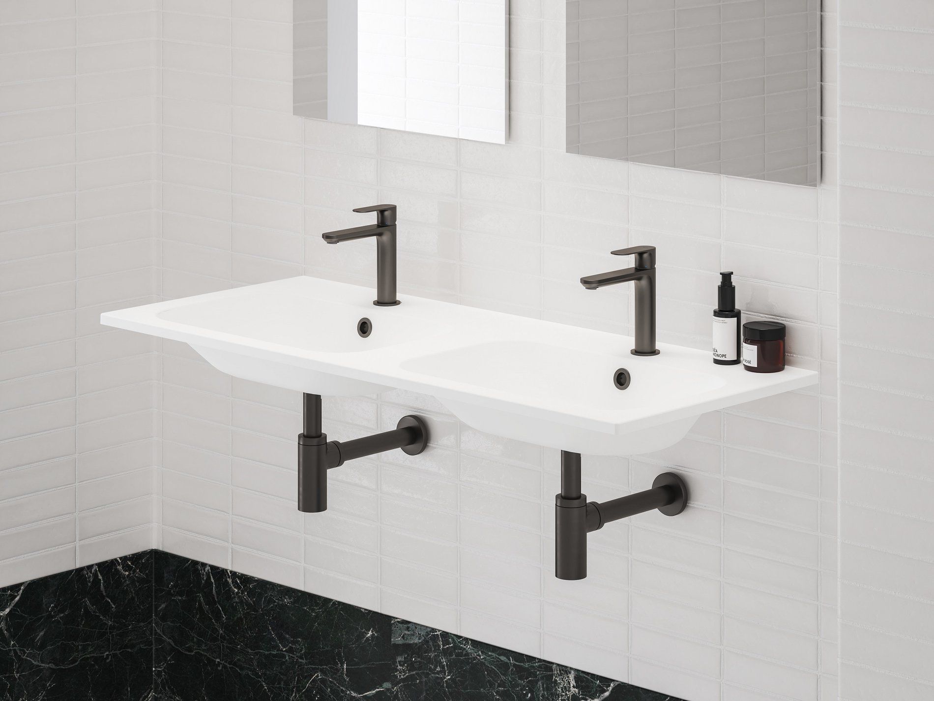 RAVAK X070327 Eleganta álló mosdócsaptelep 170 mm leeresztő nélkül EL 012.20GB, grafit