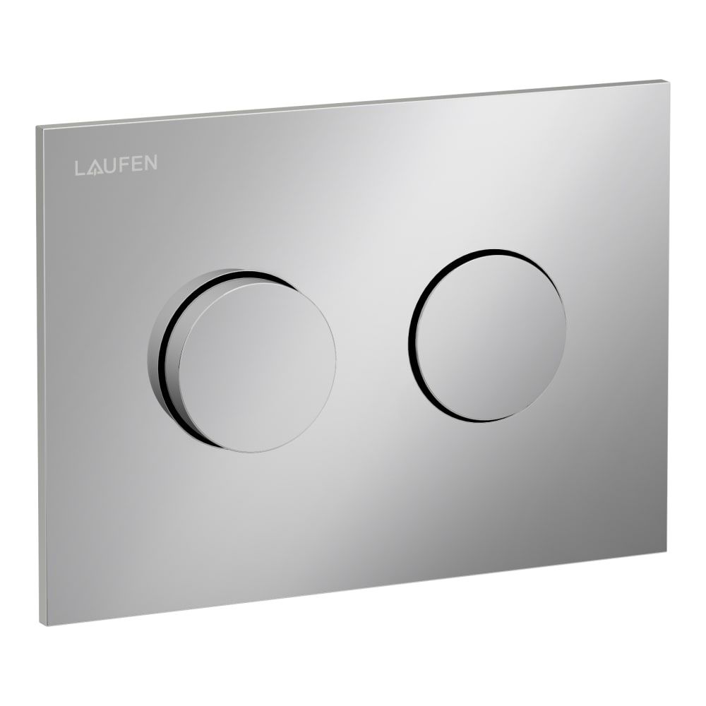 Laufen H9001170070001 INEO GROOVE  Wc nyomólap Matt Króm