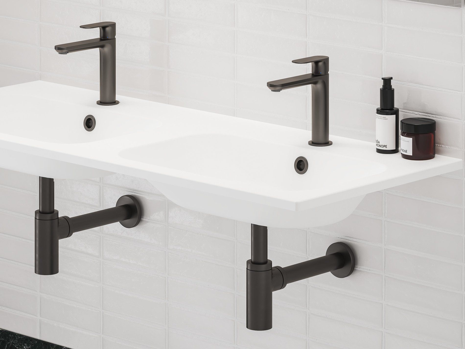 RAVAK X01832 Mosdó túlfolyó fedél, grafit