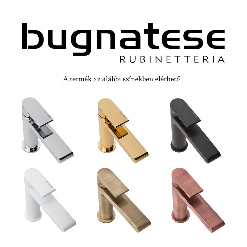 BUGNATESE 19146RA WELLNESS Zuhanytartó minimalista rame színben