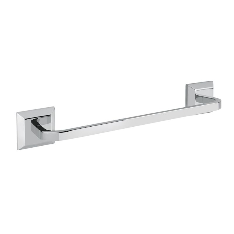 BUGNATESE 30810NS VINTAGE Törölközőtartó rúd 30 cm szögletes szálcsiszolt nikkel színben