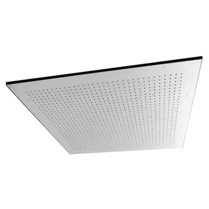 BUGNATESE 19135CR WELLNESS Szögletes, mennyezetbe építhető "esőztető" zuhanyfej (40x40 cm) króm színben