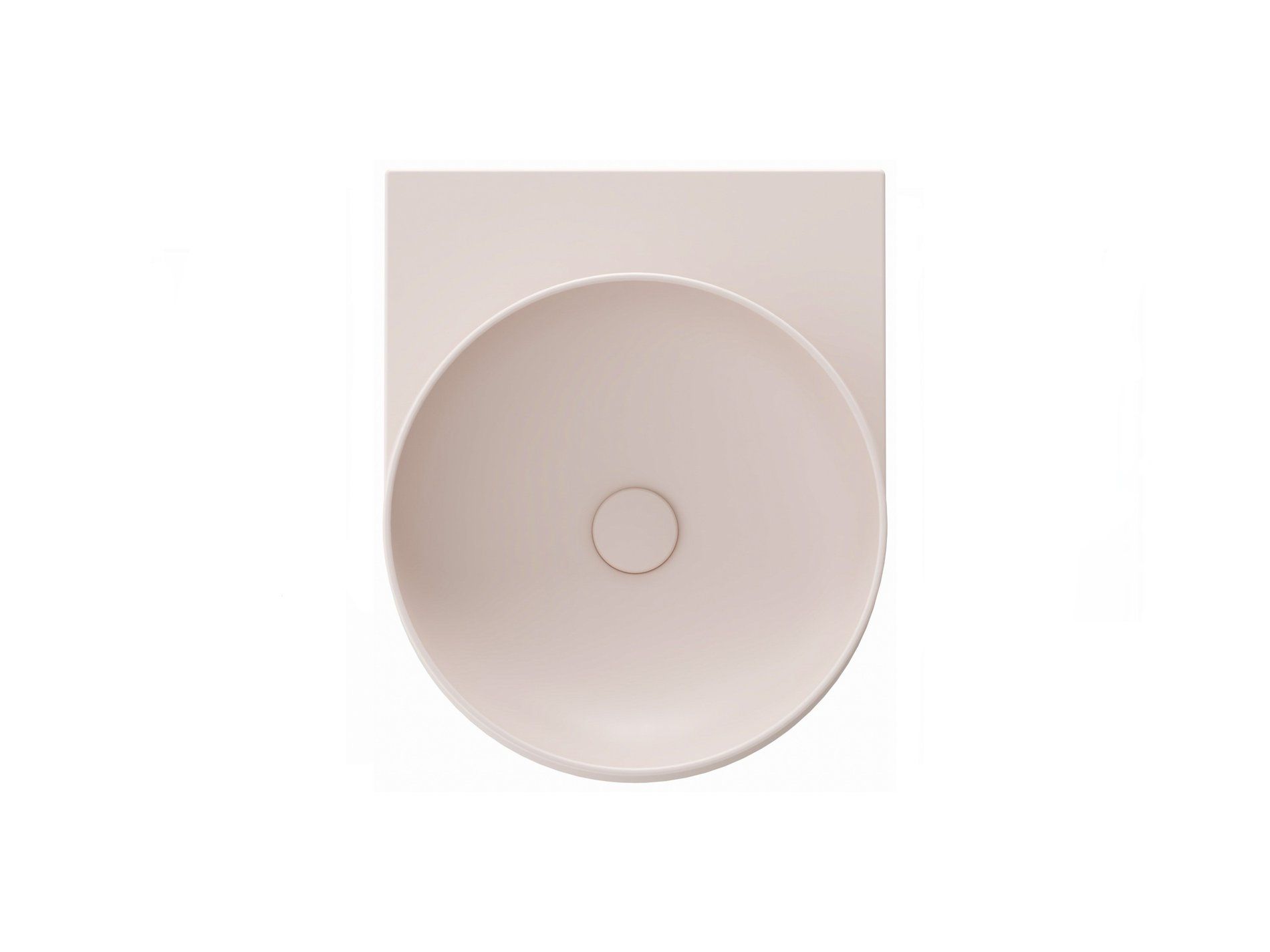 RAVAK XJX0G040000 Yard 40 kerámiamosdó Alabaster Pink, túlfolyó furat nélkül