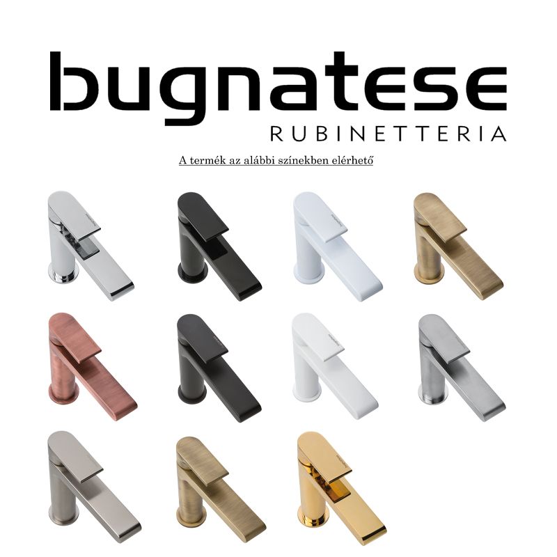 BUGNATESE 19142COCR WELLNESS Zuhanytartó de luxe fehér-króm színben