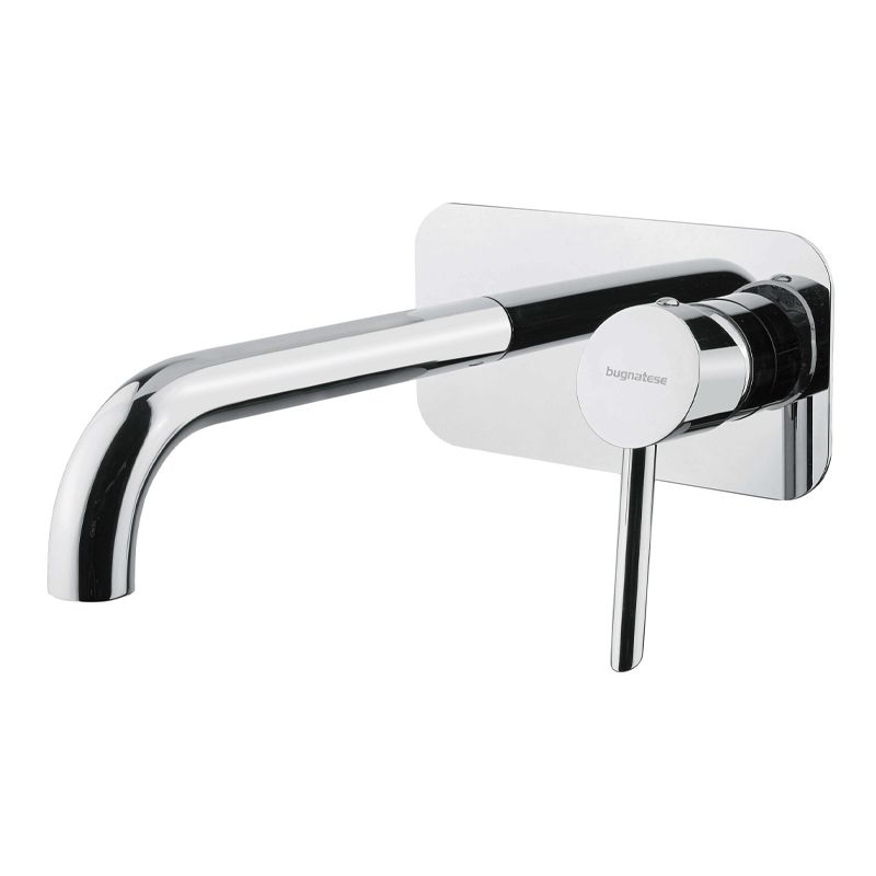 BUGNATESE 2147SCCR Bugnatese Smart Fal alatti mosdócsaptelep 22 cm kifolyóval klikk-klakk leeresztővel króm színben