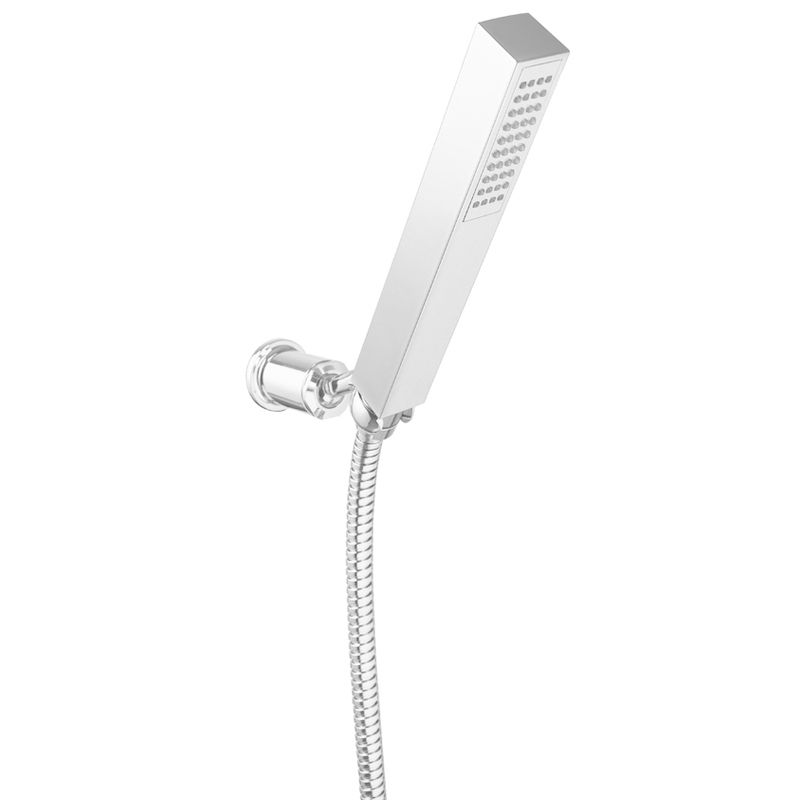 BUGNATESE 19708CR WELLNESS Zuhanyszett szögletes STONE csaptelepekhez króm színben