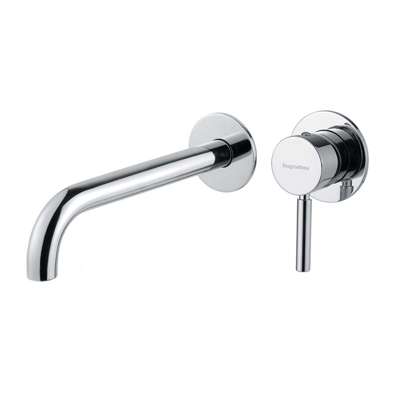 BUGNATESE 2265CR Bugnatese Kobuk Fal alatti mosdócsaptelep 22 cm kifolyóval króm színben