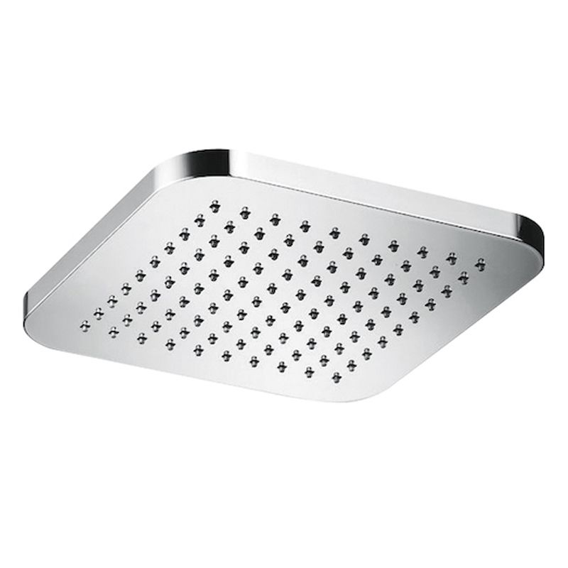 BUGNATESE 19836CR WELLNESS Szögletes zuhanyfej lekerekített sarkokkal króm színben