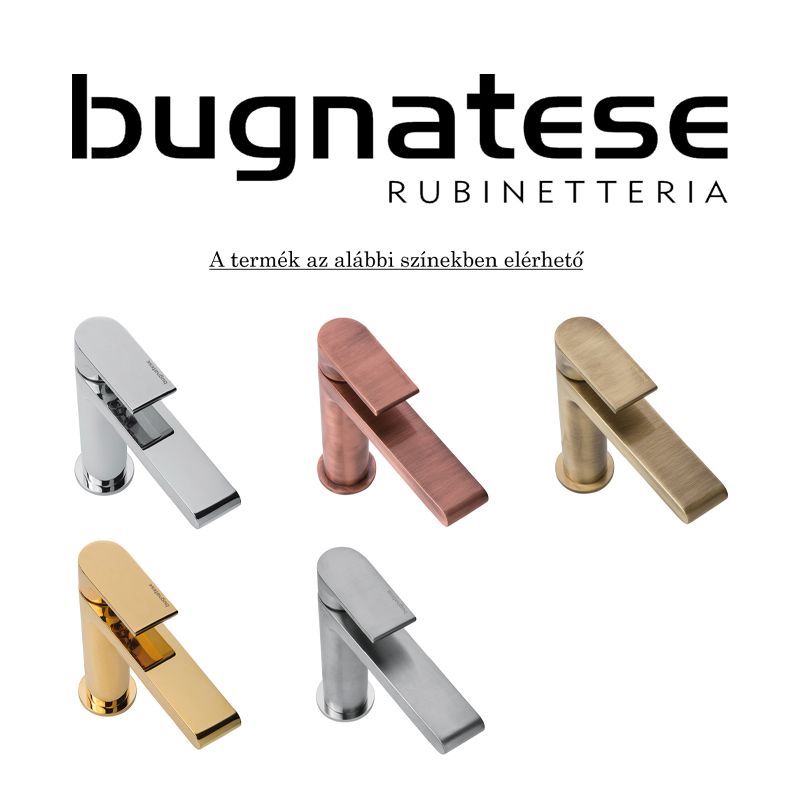 BUGNATESE 19675RA WELLNESS Klasszikus fal alatti 2 utas zuhanyváltó rame színben