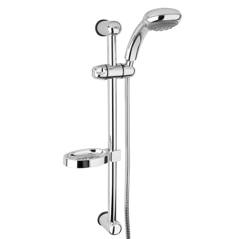 BUGNATESE 19762CR WELLNESS Rudas zuhanyszett hidromasszázs zuhanyfejjel VENUS; XARA csaptelepekhez króm színben