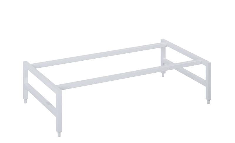 AREZZO design MONTEREY tartó láb 80 cm, matt fehér - AR-168436