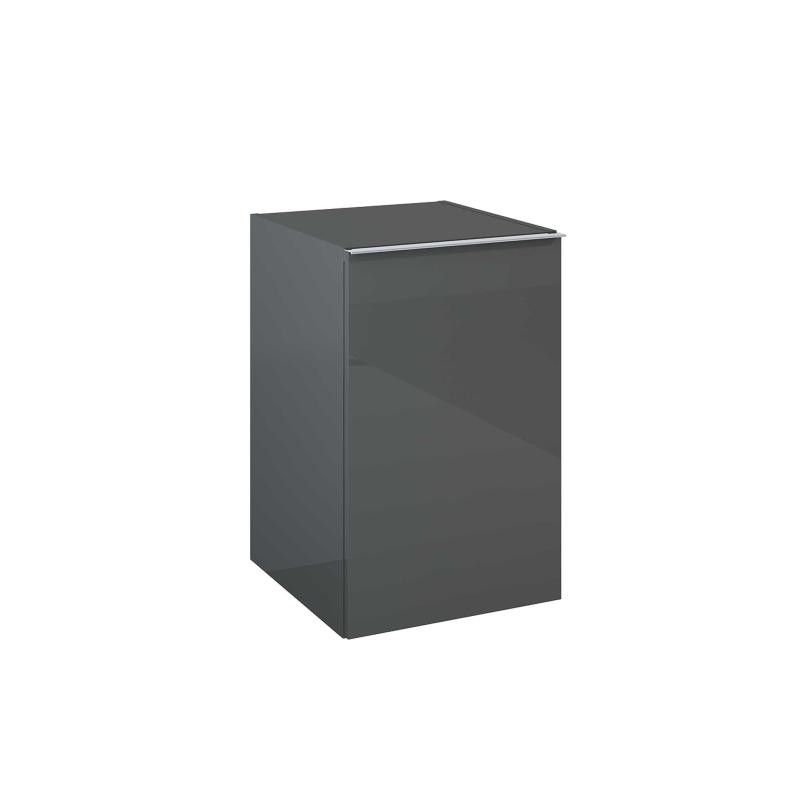 AREZZO design MONTEREY 40 cm-es oldalszekrény 1 ajtóval Mf. antracit színben - AR-166996