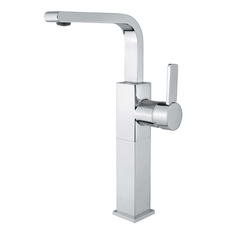 BUGNATESE 9317SCCR Bugnatese Stone Magasított mosdócsaptelep klikk-klakk leeresztővel króm színben