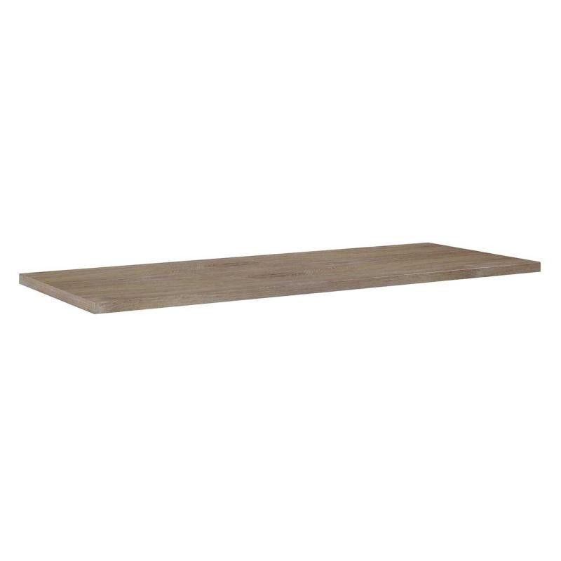 AREZZO design 140(90+50)x49,4x2,8 cm mosdópult, Természetes tölgy - AR-167043