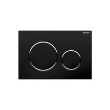 Geberit ÚJ DESIGN Sigma20 115.882.KM.1 fekete króm fekete nyomólap 115882KM1