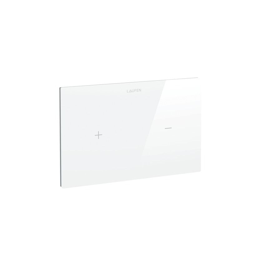 Laufen H8956640000001 AW4 Elektronikus, érintésmentes öblítésvezérlő Wc nyomólap FEHÉR ÜVEG