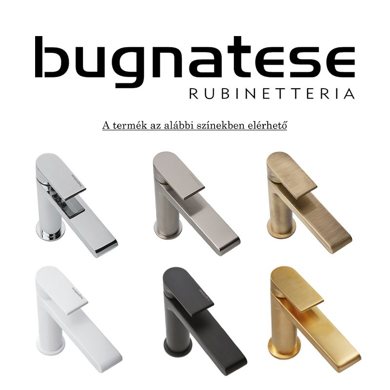 BUGNATESE 19850CR  Magasító szett KOBUK mosdócsaptelephez 13 cm króm színben