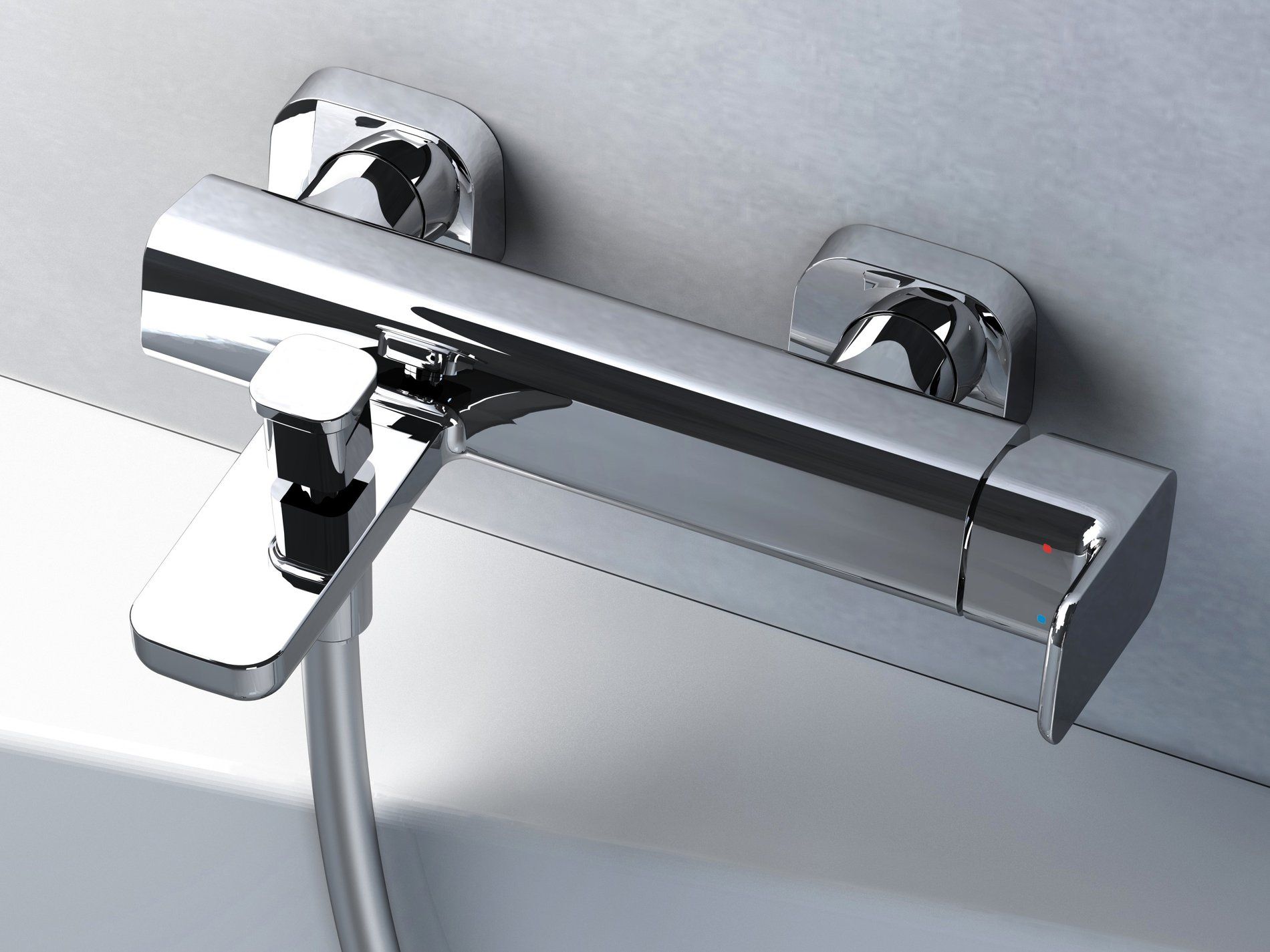 RAVAK X070131 10° Free kádcsaptelep, 150 mm TD F 022.00CR, króm