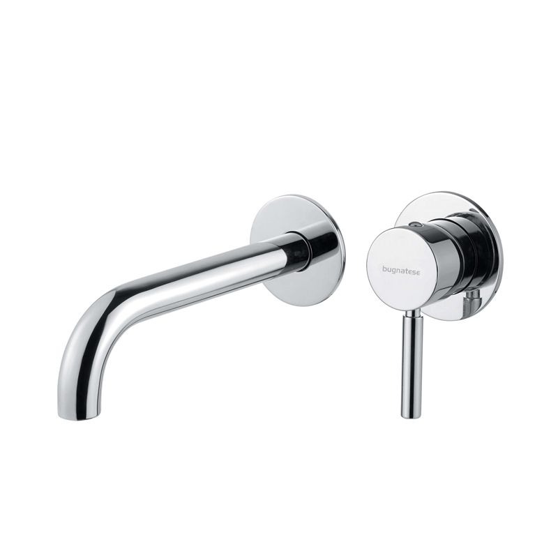 BUGNATESE 2245CR Bugnatese Kobuk Fal alatti mosdócsaptelep 19 cm kifolyóval króm színben