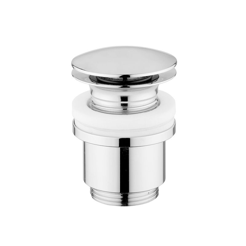 BUGNATESE 19281RA  Nyomós mosdóleeresztő túlfolyóval rame színben