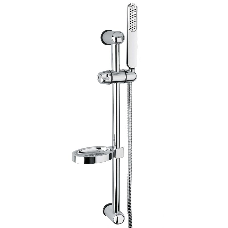 BUGNATESE 19767CR WELLNESS Zuhanyrúd szettel, "CENTURY" zuhanyfejjel VENUS csaptelepekhez króm színben