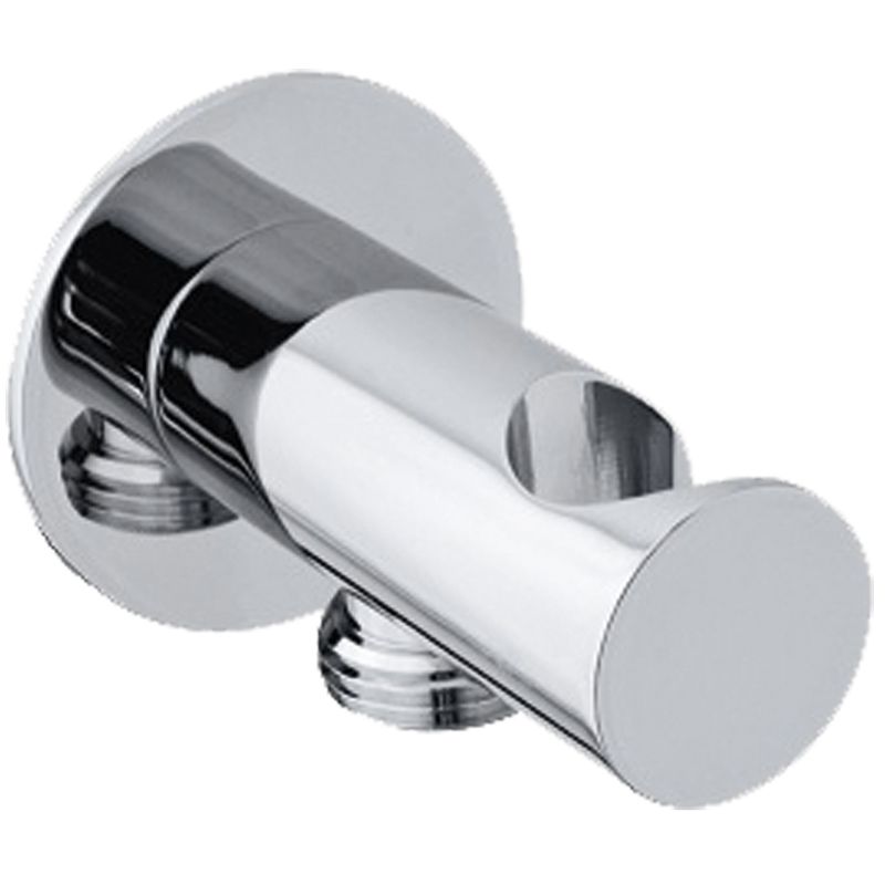 BUGNATESE 19245CR WELLNESS Zuhanytartó gégecsőcsatlakozóval minimalista króm színben