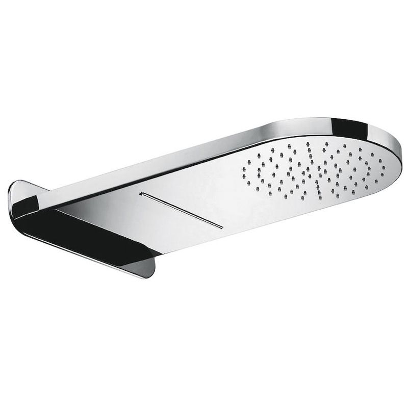 BUGNATESE 19841CR WELLNESS Ovális két állású szanua zuhanyfej króm színben