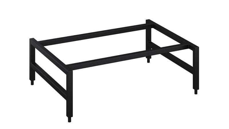 AREZZO design MONTEREY tartó láb 60 cm, matt fekete - AR-168439