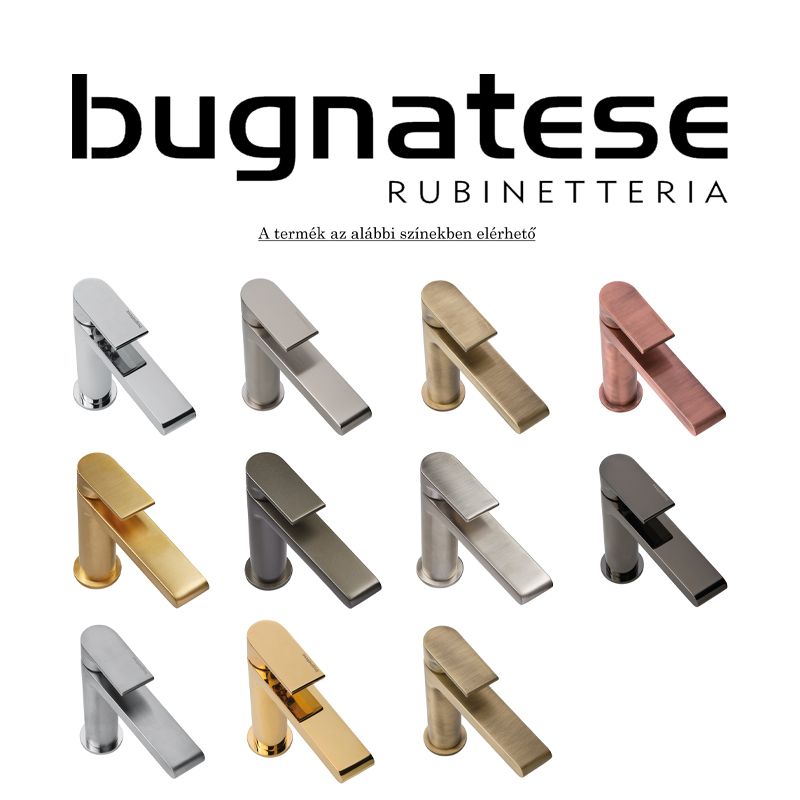 BUGNATESE 19175DO WELLNESS Dupla kónuszos fém gégecső (150 cm) arany színben