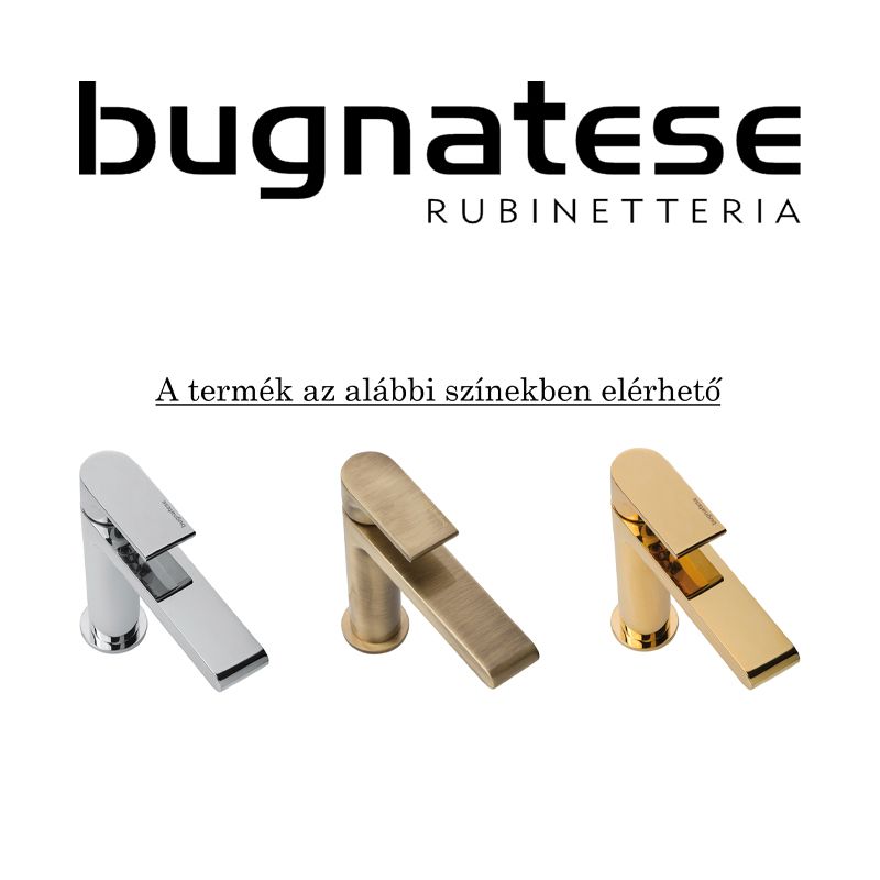 BUGNATESE 19159CR WELLNESS Kézi zuhanyfej "flat" INSIDE csaptelepekhez króm színben