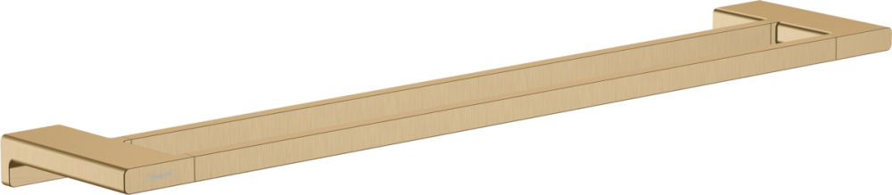 Hansgrohe 41743140 AddStoris fürdőlepedő tartó dupla sínnel  Szálcsiszolt bronz