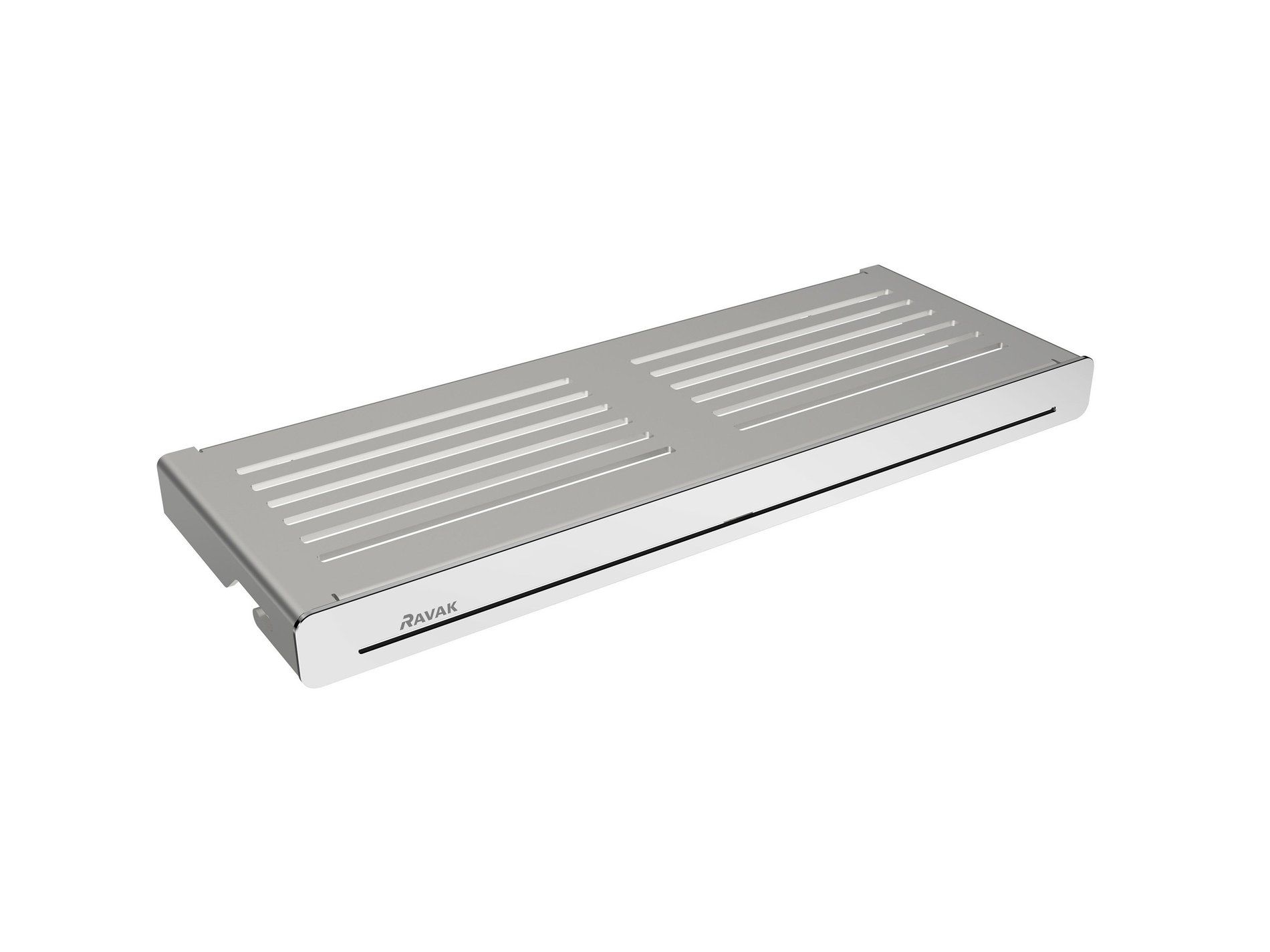 RAVAK X07P577 Polc Slim S, szatén/króm