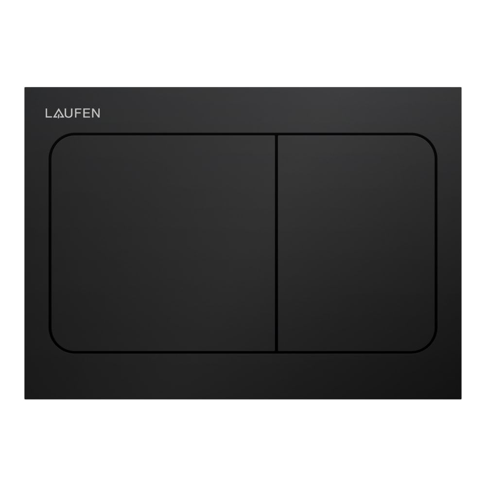 Laufen H9001137160001 INEO AIR Wc nyomólap Fekete