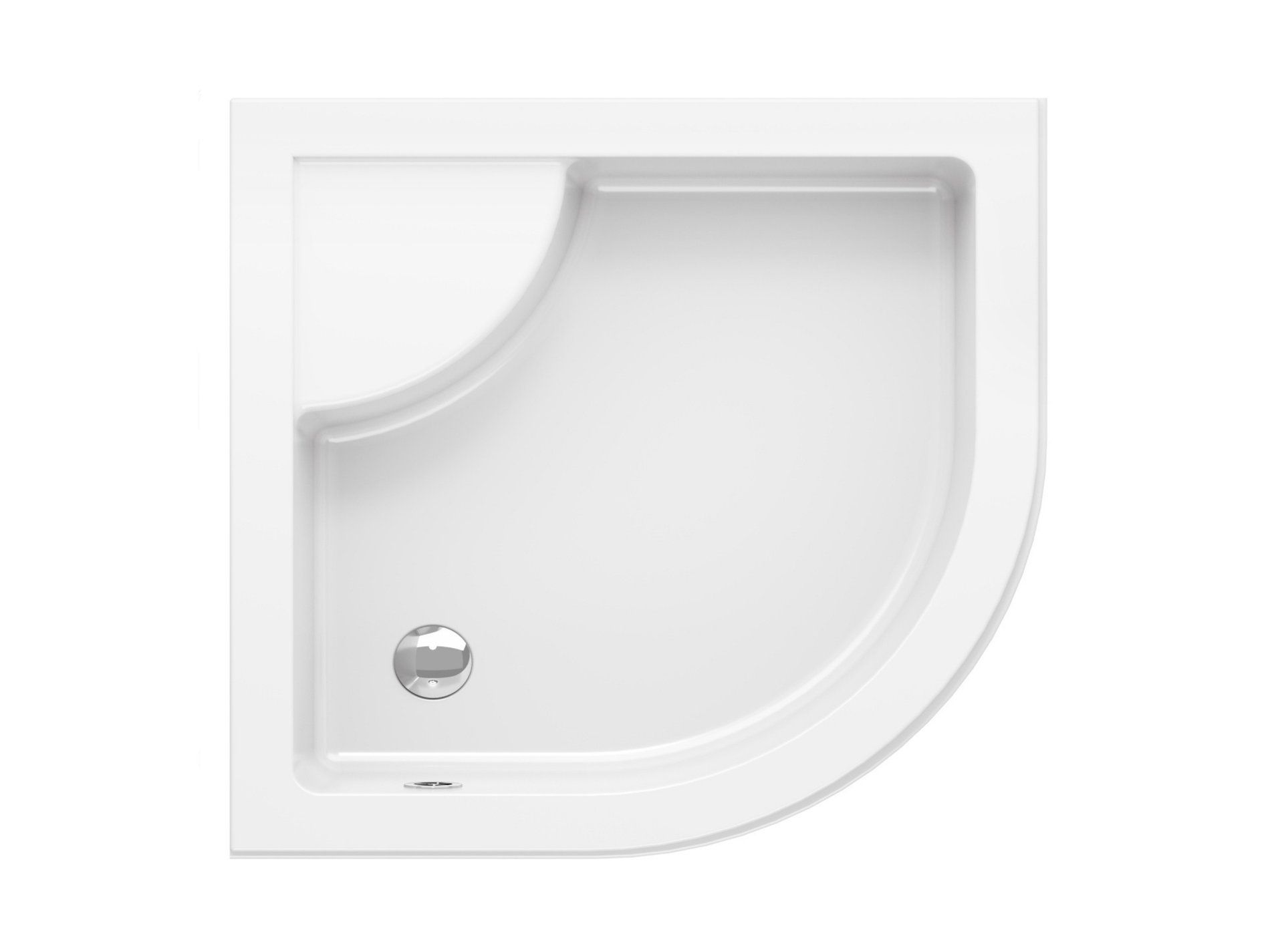 RAVAK A217001020 Sabina 90x90 LA zuhanytálca fehér