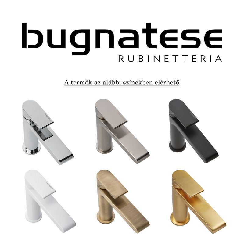 BUGNATESE 2213SBR Bugnatese Kobuk Mosdócsaptelep leeresztő nélkül bronz színben