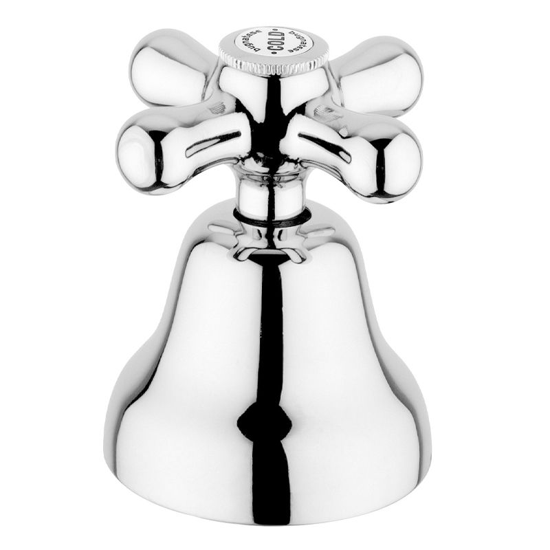 BUGNATESE 060CODO Bugnatese Old'800 Csempeszelep 1/2" csatlakozással fehér-arany színben