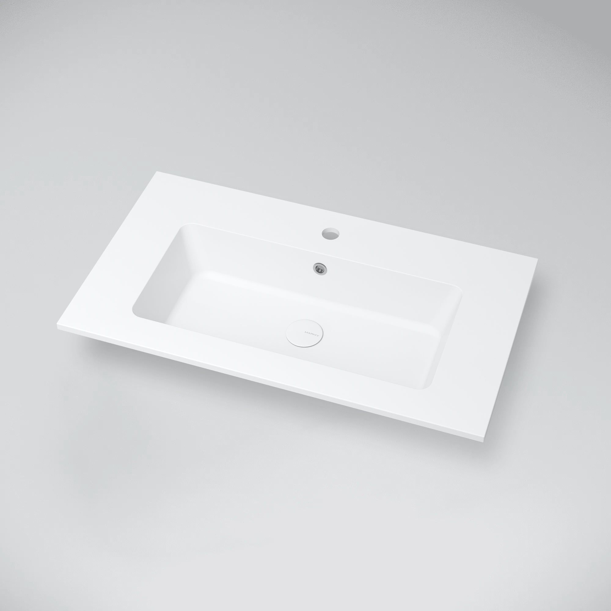 MARMY MARMY BERGAMO SLIM 80x46 mosdó, FÉNYES FEHÉR - 80 8126 08 11 10